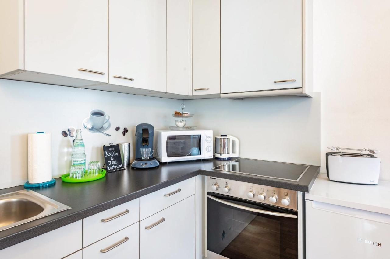 Ferienwohnung Am Bach ラインフェルデン エクステリア 写真