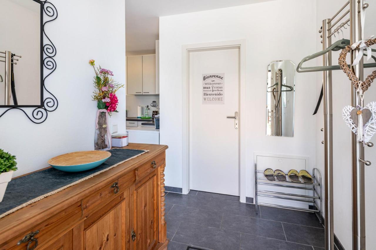 Ferienwohnung Am Bach ラインフェルデン エクステリア 写真